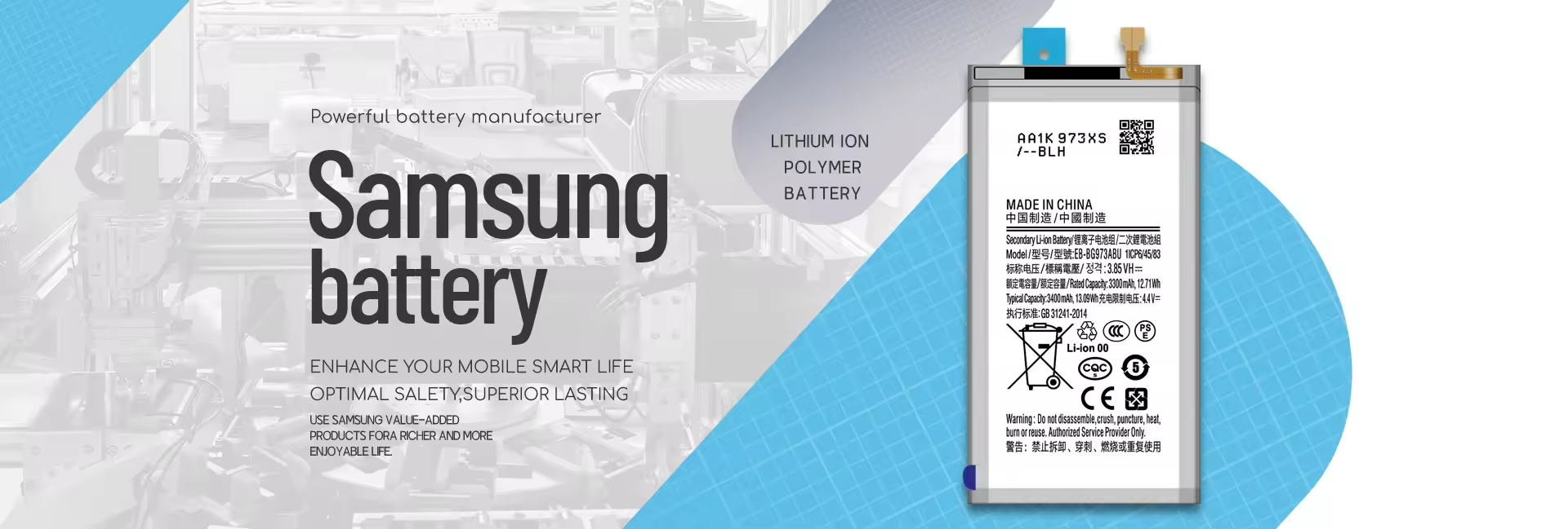 Fabricante de baterías para teléfonos móviles de alta capacidad original durante más de 30 años en Dongguan, China, ventas directas de fábrica y exportador mayorista profesional en América del Sur ¡Envío 100% seguro puerta a puerta! Más de 3.000 productos en stock con marcas y modelos completos. ¡OEM gratis e imprime el LOGOTIPO de tu marca!